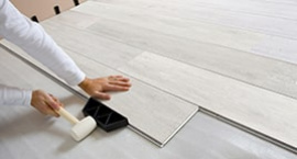 Укладка виниловых полов