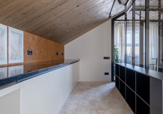 Мансарда со стеклянным куполом