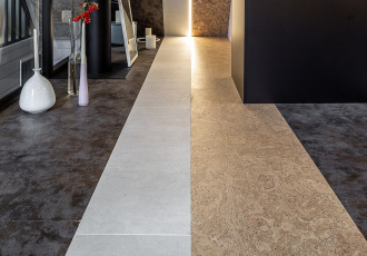 Полосатая мансарда с пятью зонами