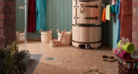 Банька с солью