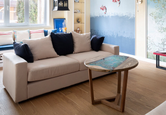 Гостиная сад