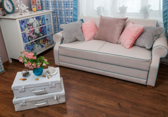 Гостиная старой дачи