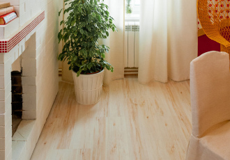 Гостиная в горошек