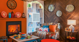 Комната с восточным колоритом