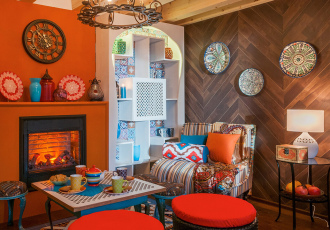 Комната с восточным колоритом