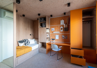 Детская пополам