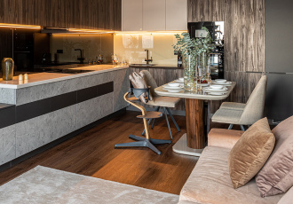 Гостиная в шоколаде