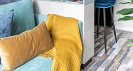 Яркая студия для сдачи в аренду