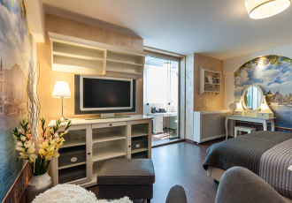 Спальня на террасе