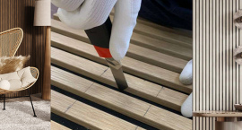 Как установить декоративные реечные панели