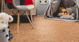 Виды пробковых полов