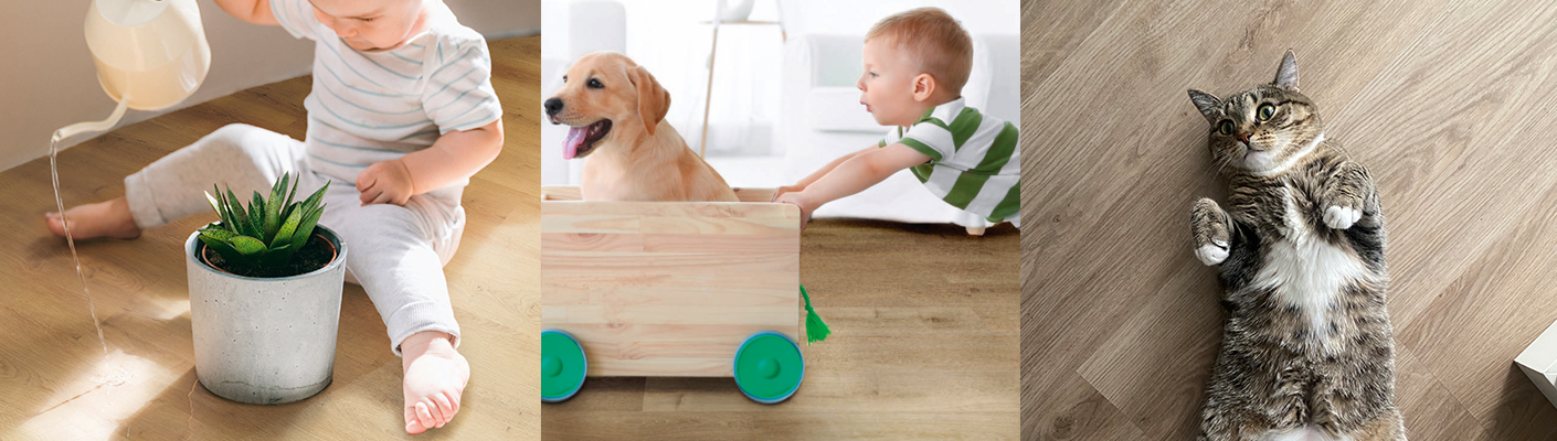 Какой пол выбрать для квартиры с детьми и и животными