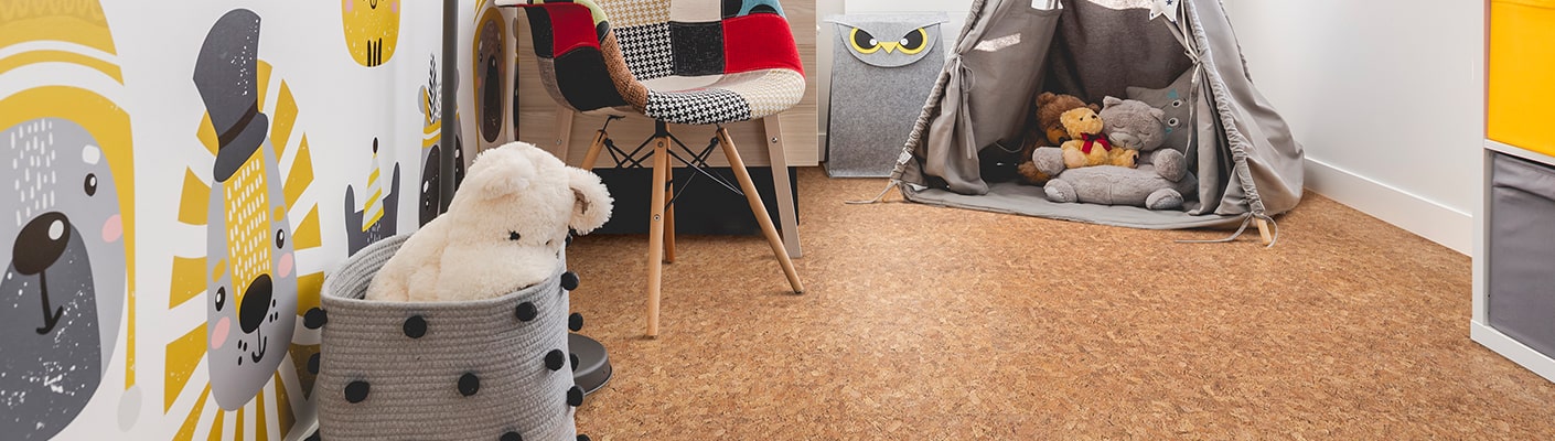 Виды пробковых полов