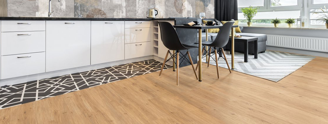 виниловый пол в интерьере